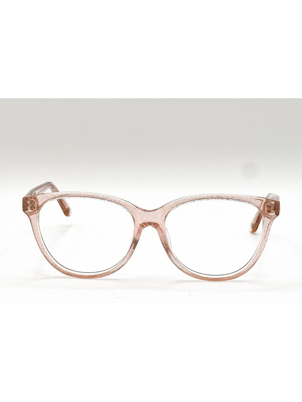 Muse 39-P9470 Pink Glitter Rectangle Authentic Eyeglass Frames 52-14-140